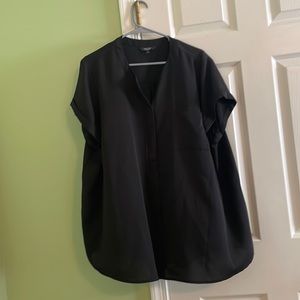 Plus Size Women’s Black Blouse